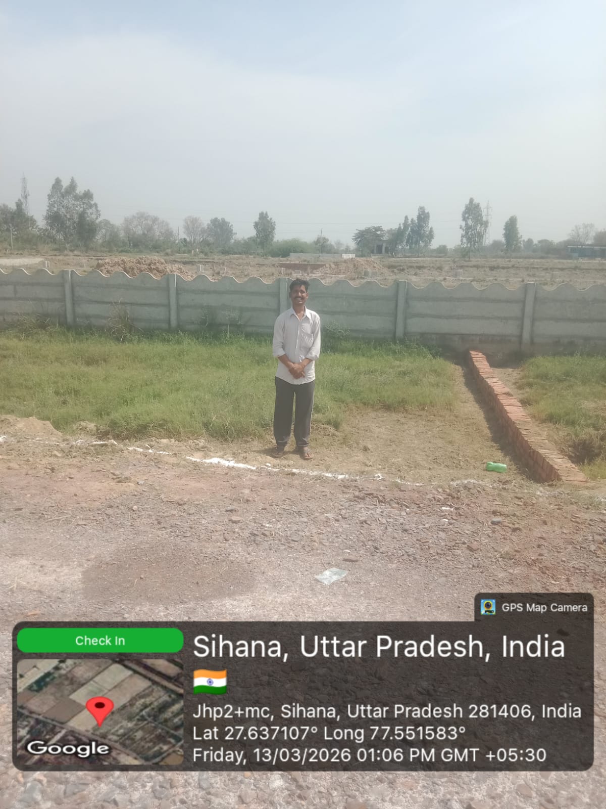 100 Sq yd Land in Ajhai railway station, Akbarpur, Shashtri Nagar, Mathura, Uttar Pradesh